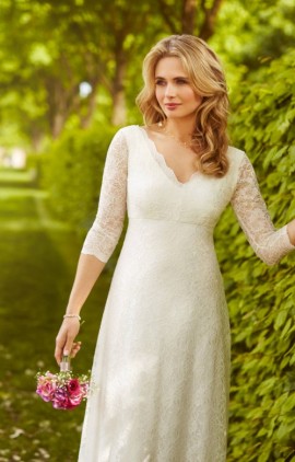 Alie Street - Anya čipkované svadobné šaty dlhé