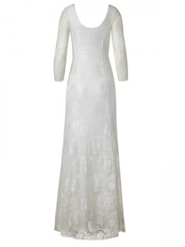 30. roky - Maria svadobné šaty čipkované