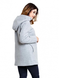 Tehotenský zimný kabát Casmiro grey