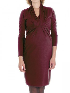 Chestnut tehotenské šaty na kojenie 