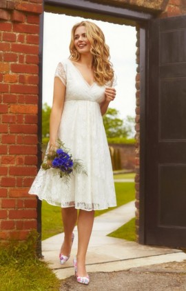 Evangeline svadobné šaty krajkové