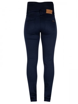 elegantné tehotenské nohavice  - Pants superskinny navy