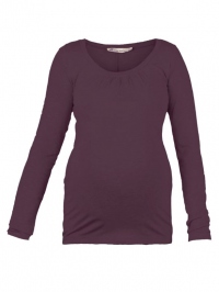 Basic tehotenské tričko fialové