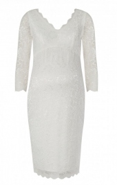 Chloe tehotenské svadobné šaty krátke